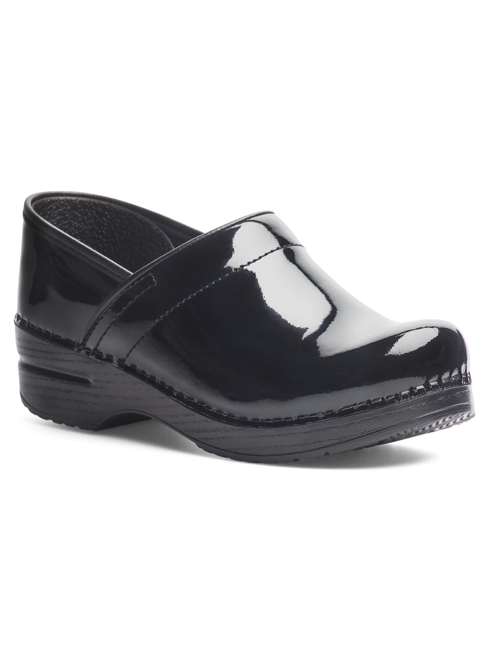 Gloss black Danskos size 10 new without tag